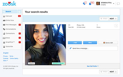 Zoosk Search For Free